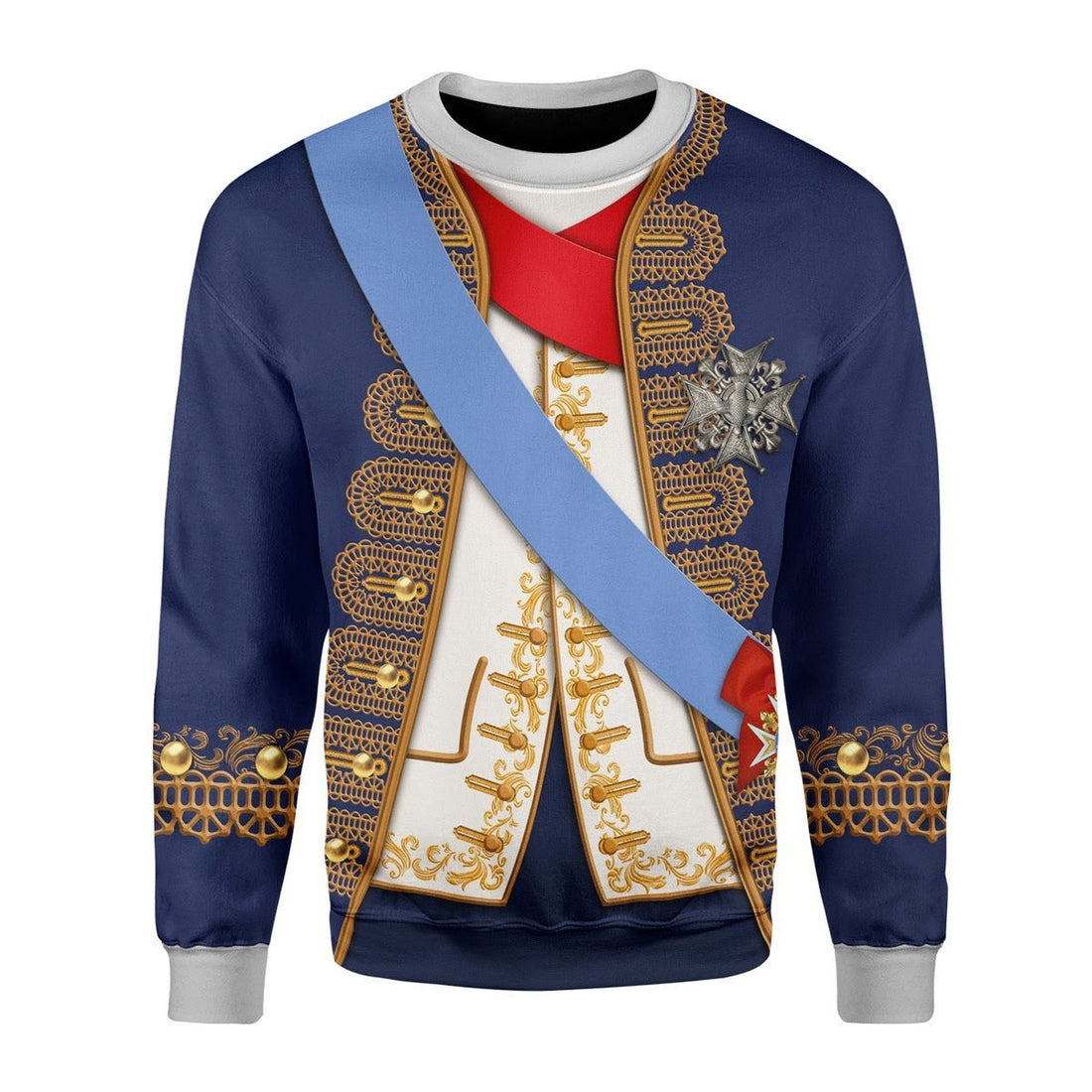 Louis Xiv Of France Fleece Hoodie / S Qm1620
