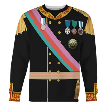 Carlos I of Portugal Fleece Long Sleeves