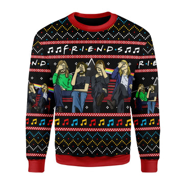 Customspig Christmas Sweater Friends Christmas 3D Apparel