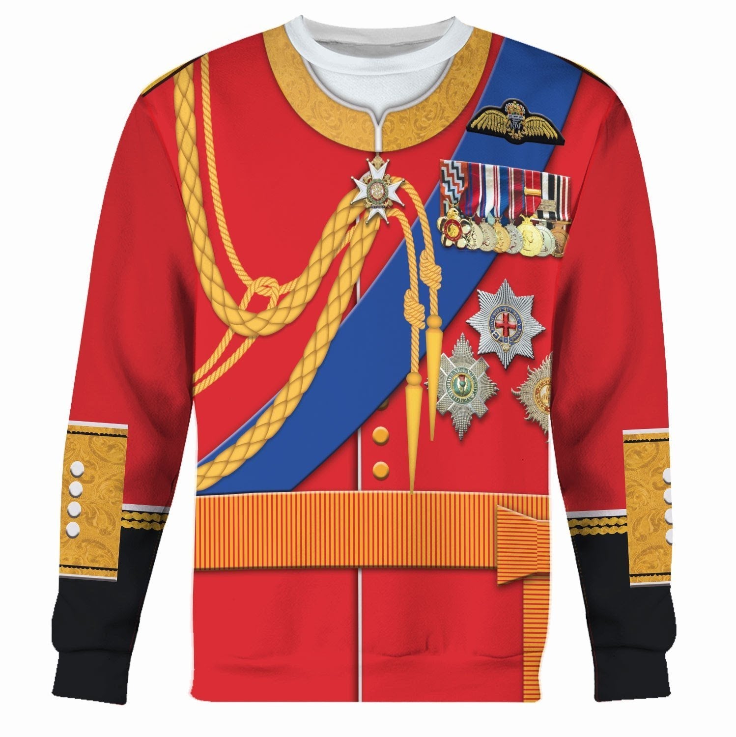 Prince Charles Prince of Wales Fleece Long Sleeves