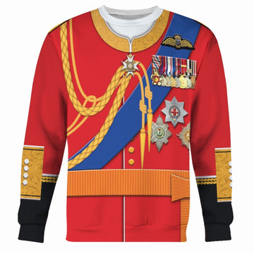 Prince Charles Prince of Wales Fleece Long Sleeves
