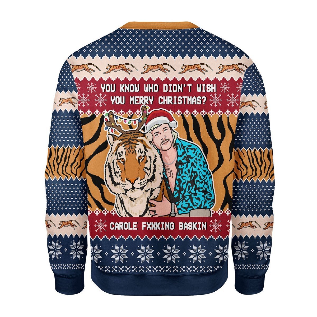 Gearhomies Christmas Unisex Sweater You Know Who Didn't Wish You Merry 3D Apparel