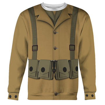 US Army Uniform WW1 Infantryman Fleece Long Sleeves