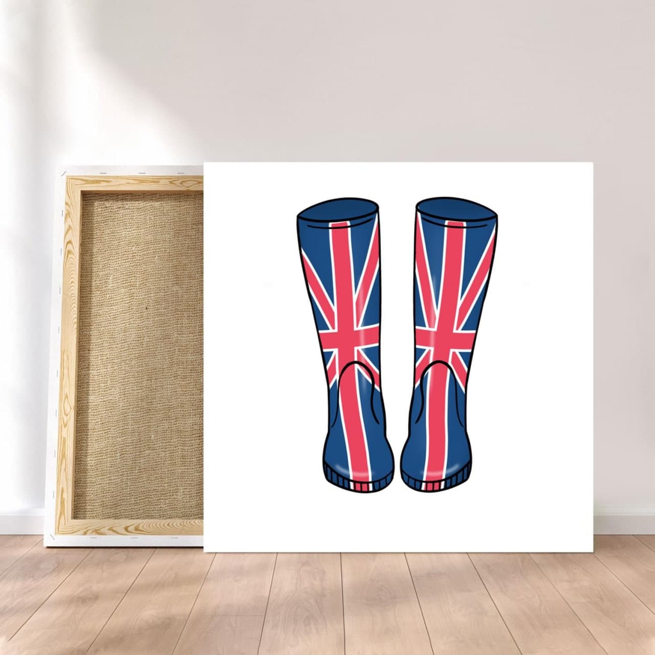 Customized Canvas Poster Wall Art Great Britain Boots Style