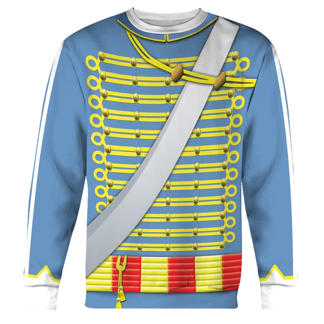 Napoleonic Uniforms Of The French Hussars Fleece Hoodie / S Hi130220