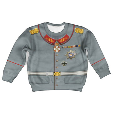 Wilhelm II King of German Kid Long Sleeves