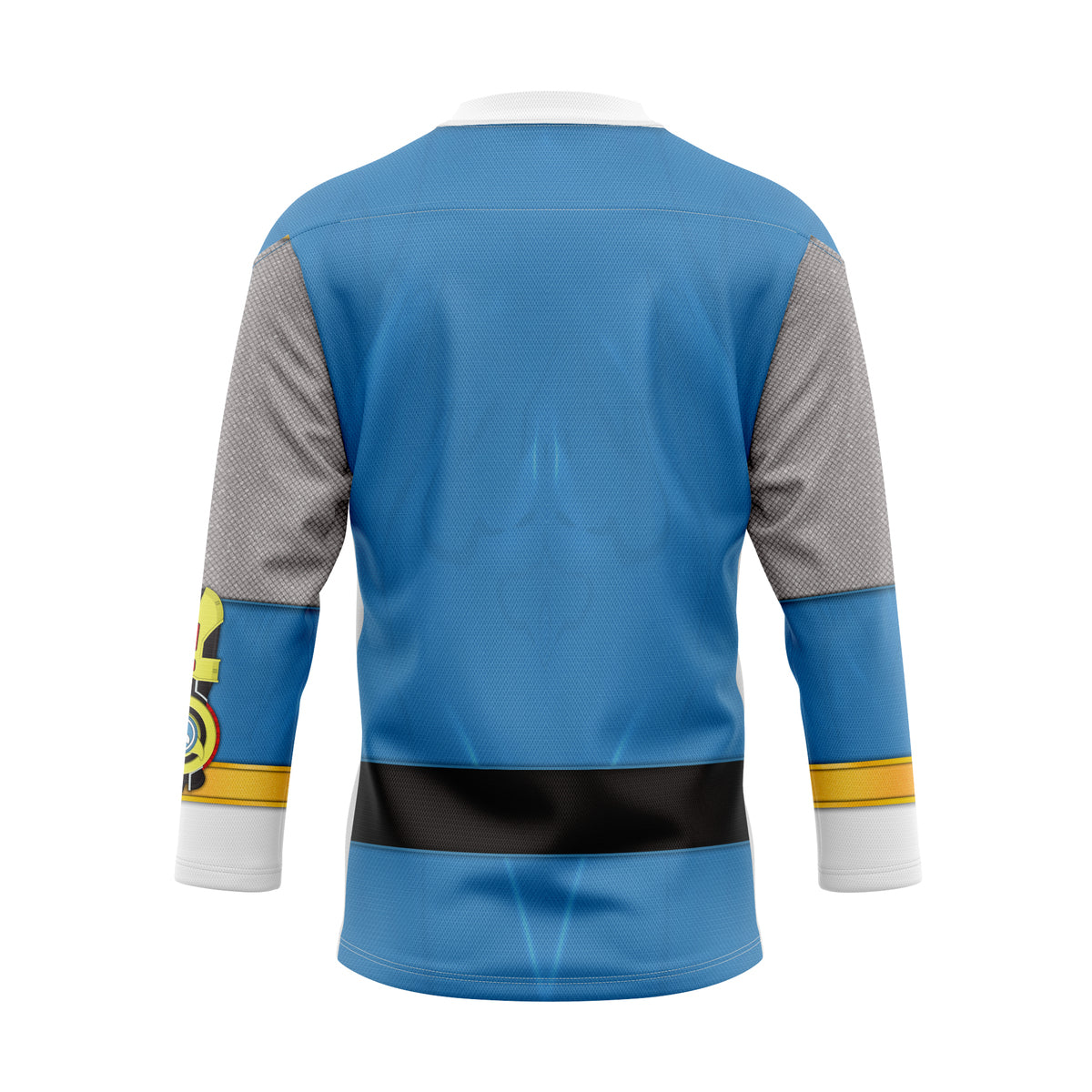 HumansBold Power Rangers Ninja Storm Blue Ranger Hockey Jersey