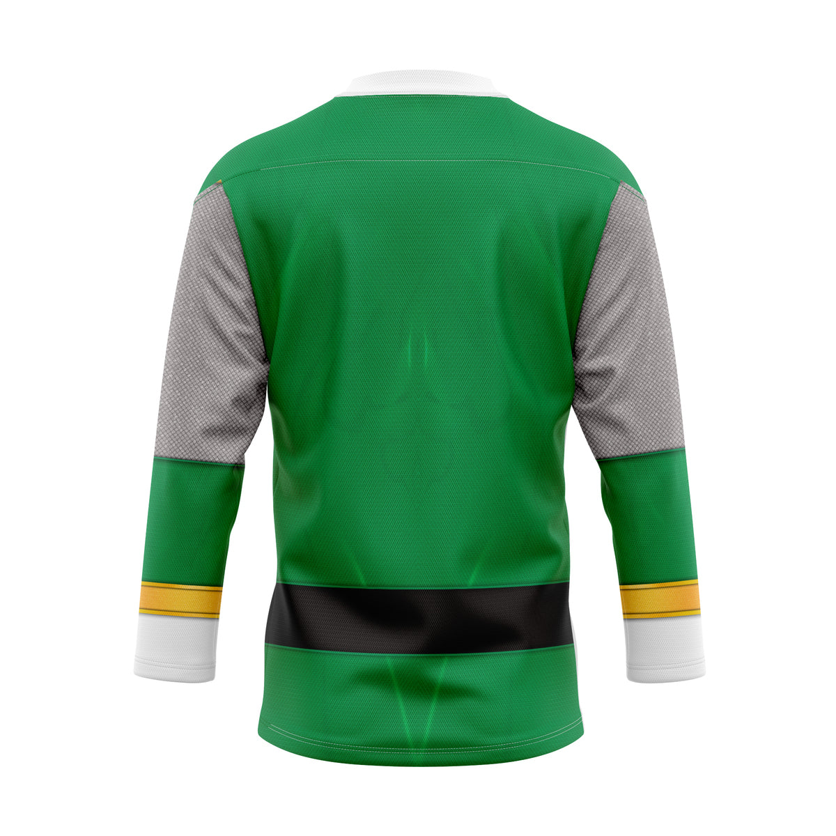 HumansBold Power Rangers Ninja Storm Green Ranger Hockey Jersey