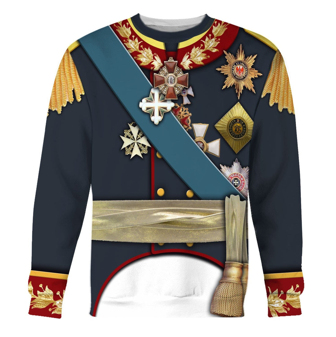 General Prince Pyotr Bagration Fleece Hoodie / S Vn380
