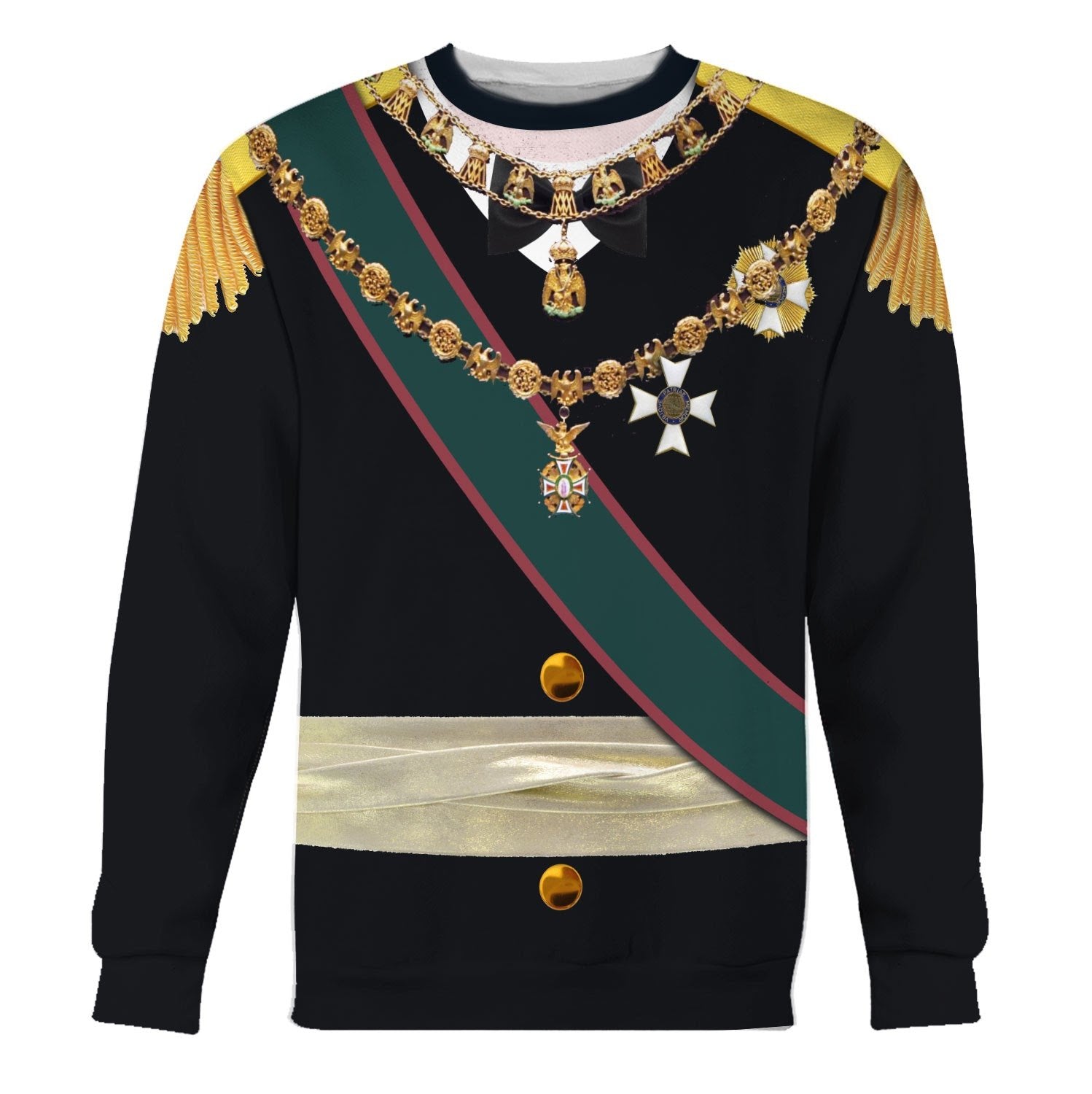 Maximilian I Of Mexico Long Sleeves / S Qm896