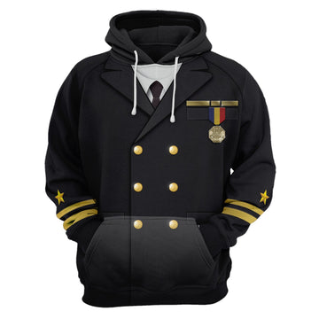 John Kennedy Fleece Zip Hoodie