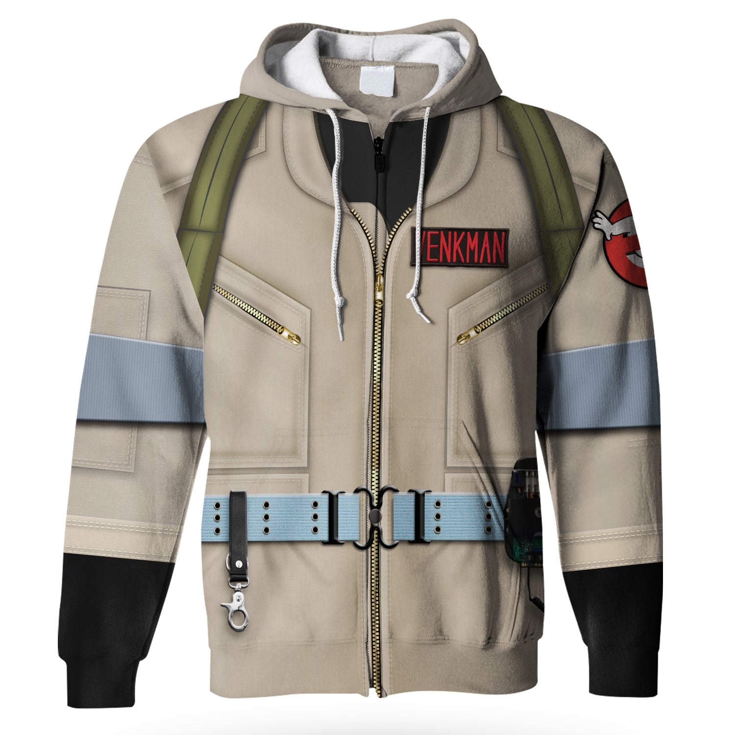 CustomsPig Ghostbusters Uniform Costumes Hoodie Sweatshirt T-Shirt Tracksuit