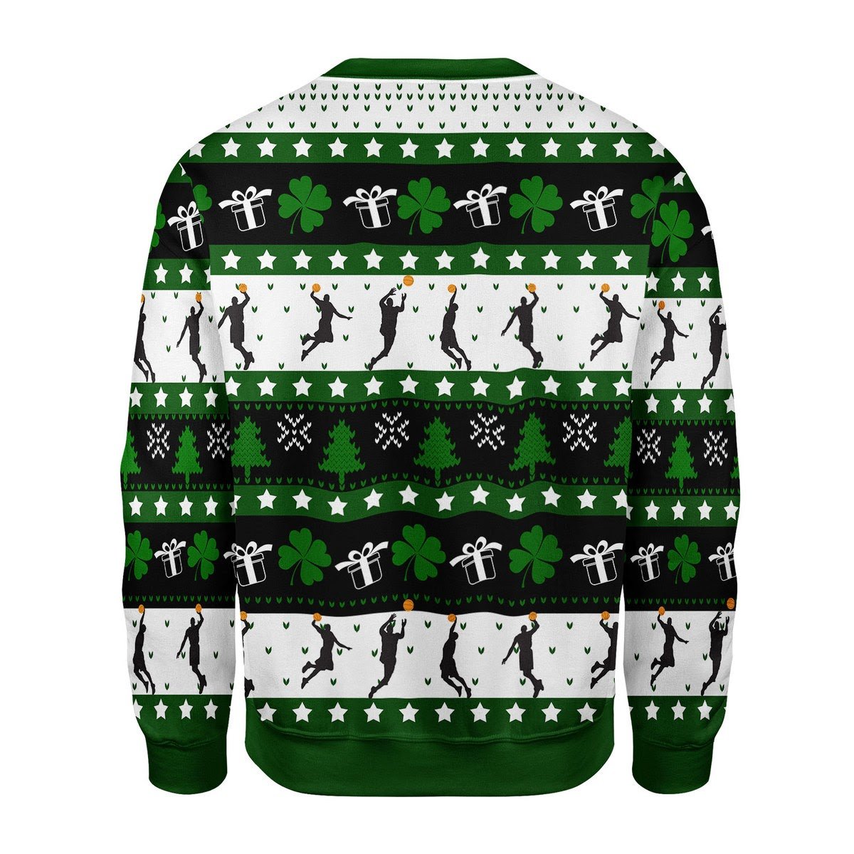 Customspig Christmas Sweater 33 Larry Legend Basketball 3D Apparel