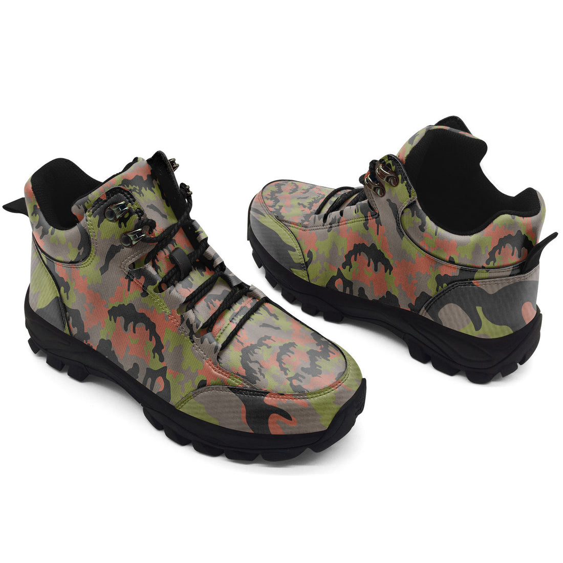 CustomsPig German World War 2 (WWII) Leibermuster CAMO Hiking Shoes