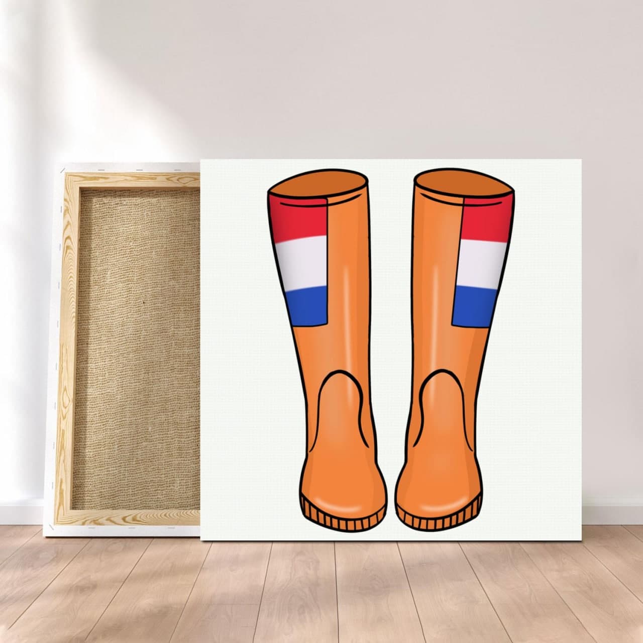 Customized Canvas Poster Wall Art Holland Boots Style