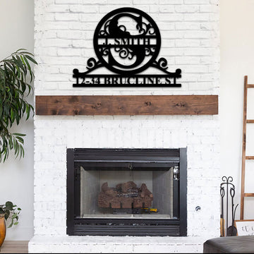 CustomsPig Custom Family Name Hanging Wall Art
