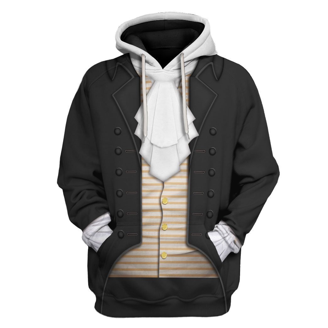 Thomas Jefferson Hoodie / S Vn075