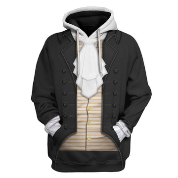 Thomas Jefferson Hoodie / S Vn075
