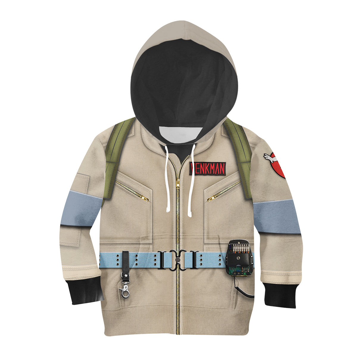 CustomsPig Ghostbusters Uniform Costumes Hoodie Sweatshirt T-shirt Kid Tops