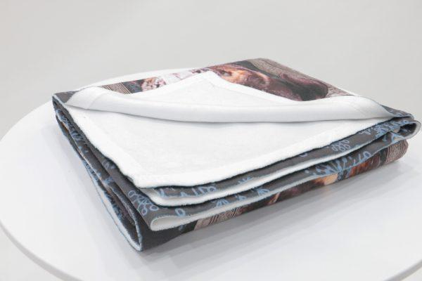 Customized Fleece Blanket-Weekend At Bernies