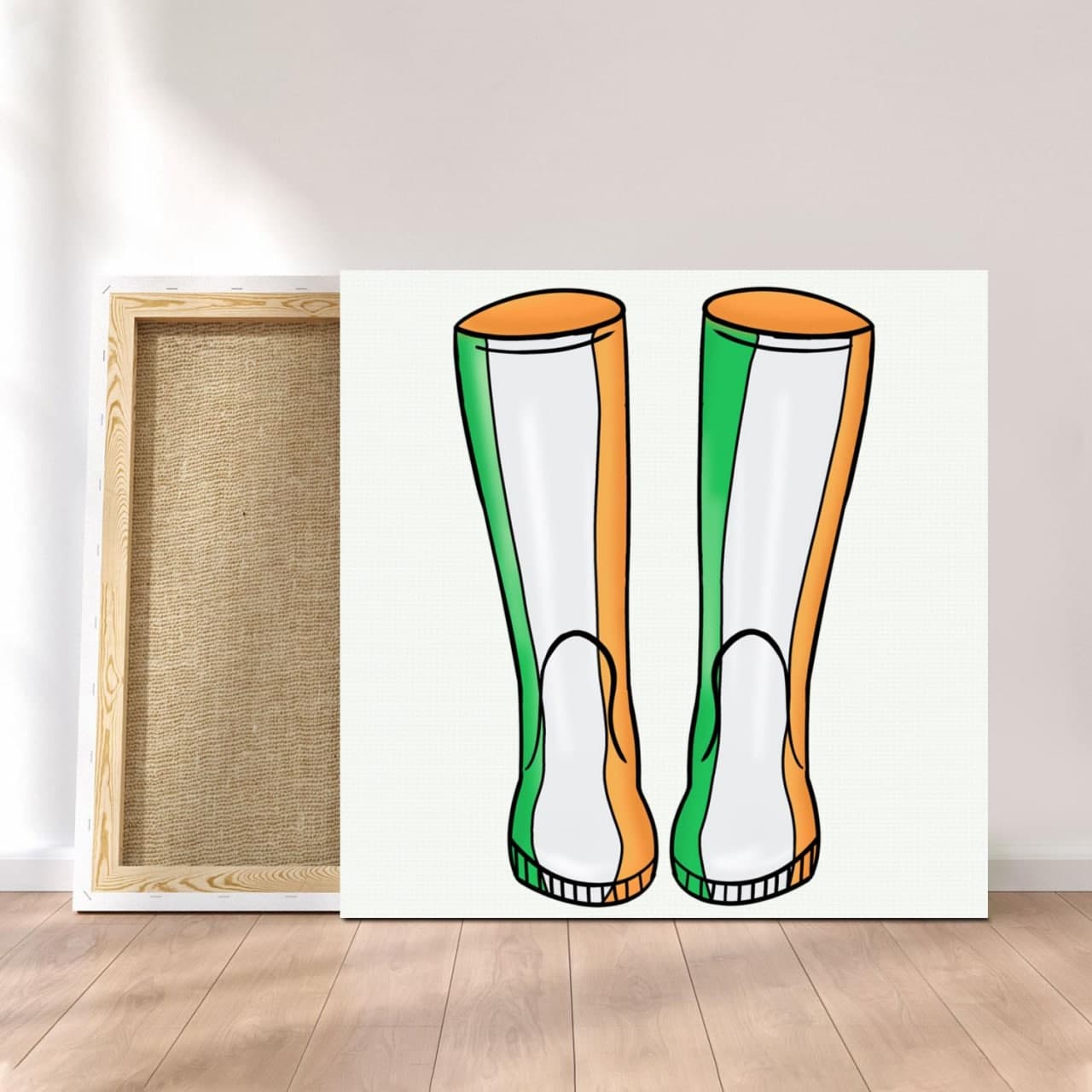 Customized Canvas Poster Wall Art Iceland Boots Style
