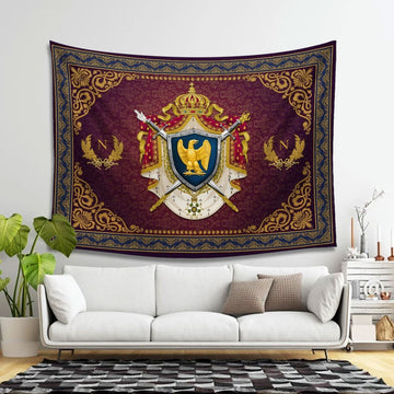 Napoleon Bonaparte Tapestry - 4 Holes / S (27.6 X 39.4 Inches 2.3 3.2 Feet) Qm1439
