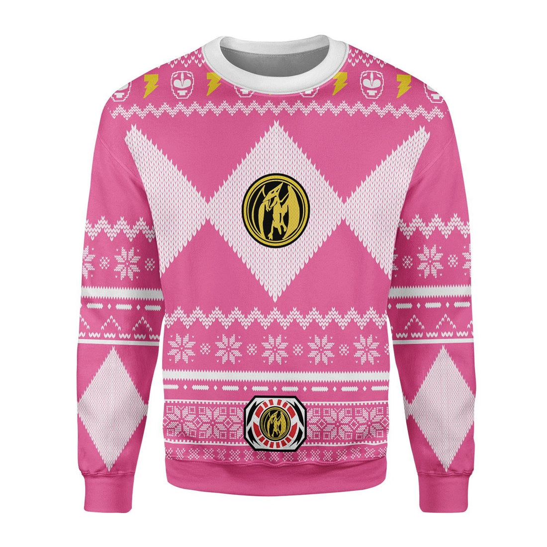 Gearhomies 3D Sweatshirt Pink MightyApparel