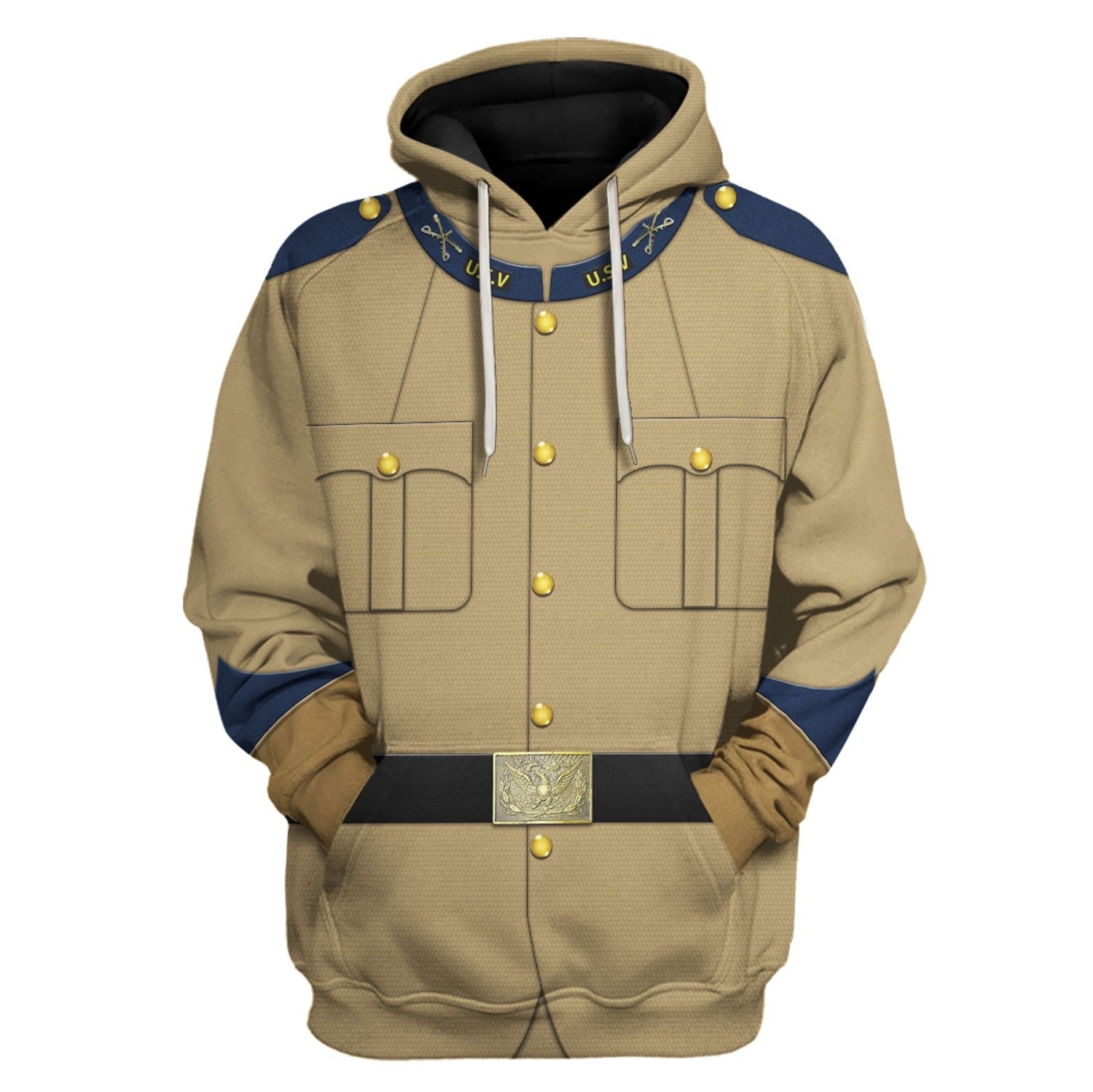 Theodore Roosevelt Hoodie / S Qm485