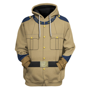 Theodore Roosevelt Hoodie / S Qm485