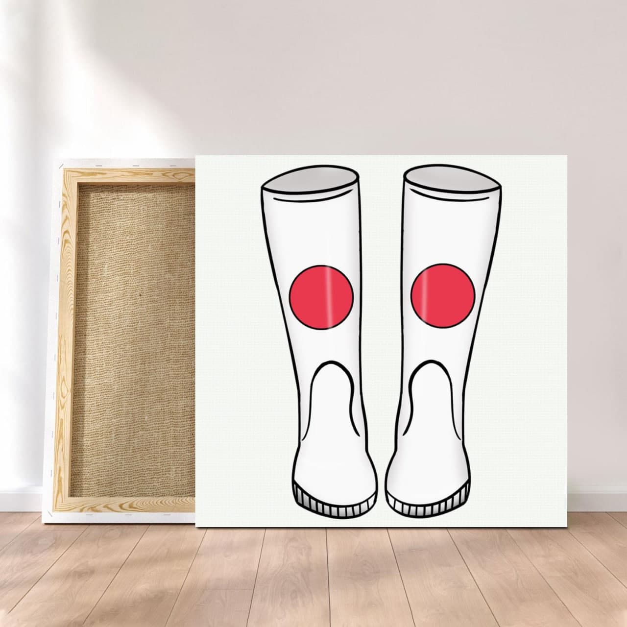 Customized Canvas Poster Wall Art Japan Boots Style