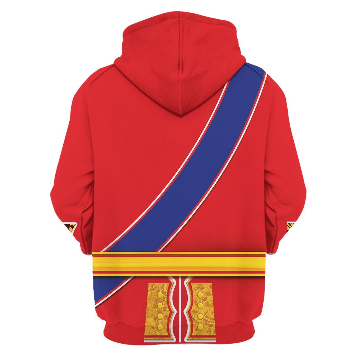King Edward VII of the United Kingdom Fleece Zip Hoodie