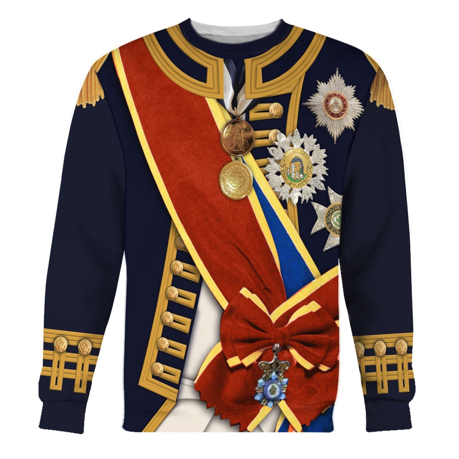 Horatio Nelson 1St Viscount Navy Sailor Long Sleeves / S Qm4003
