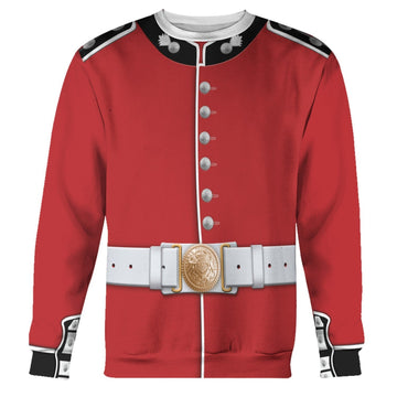 The Queen Guards Uniform United Kingdom Fleece Long Sleeves