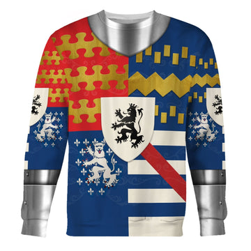 Sir Francis Lovell 1st Viscount Lovell Fleece Long Sleeves