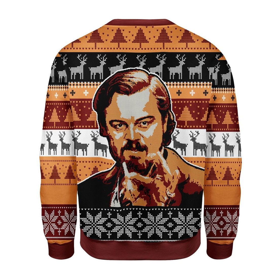 Gearhomies Christmas Unisex Sweater Leo Pointing Ugly Christmas 3D Apparel