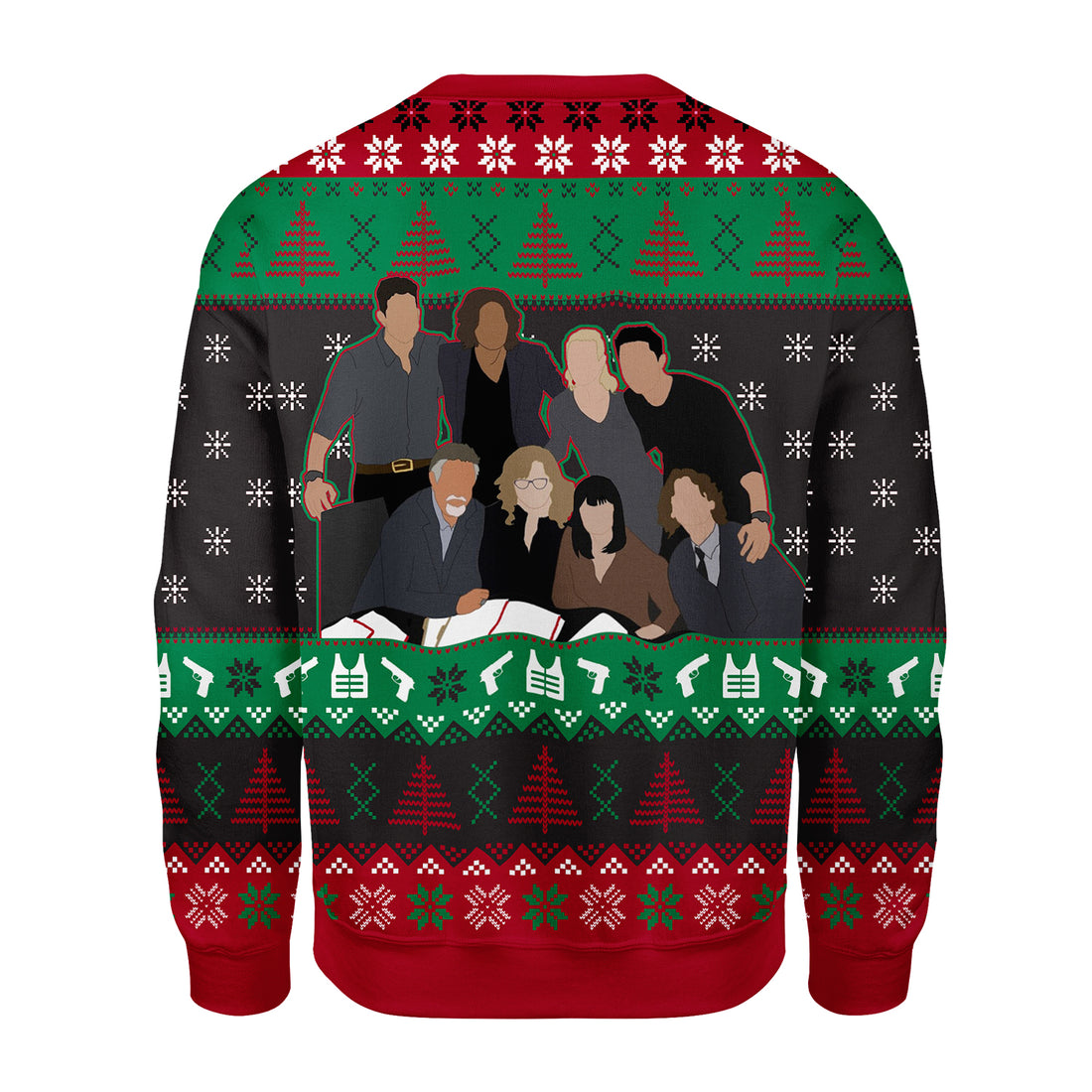 Customspig Christmas Sweater Criminal Minds 3D Apparel