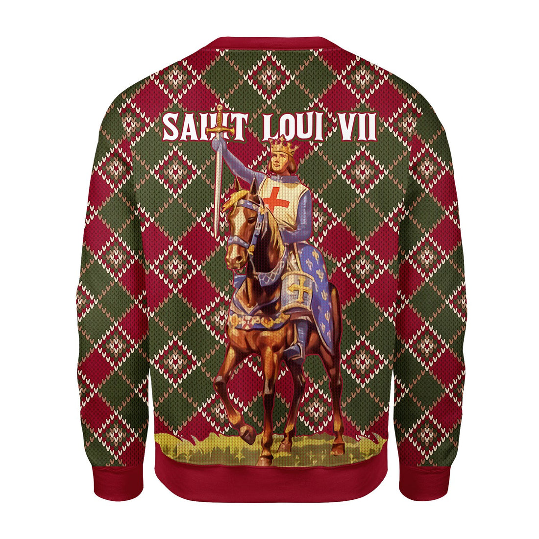 Customspig Christmas Sweater Saint Loui VII 3D Apparel