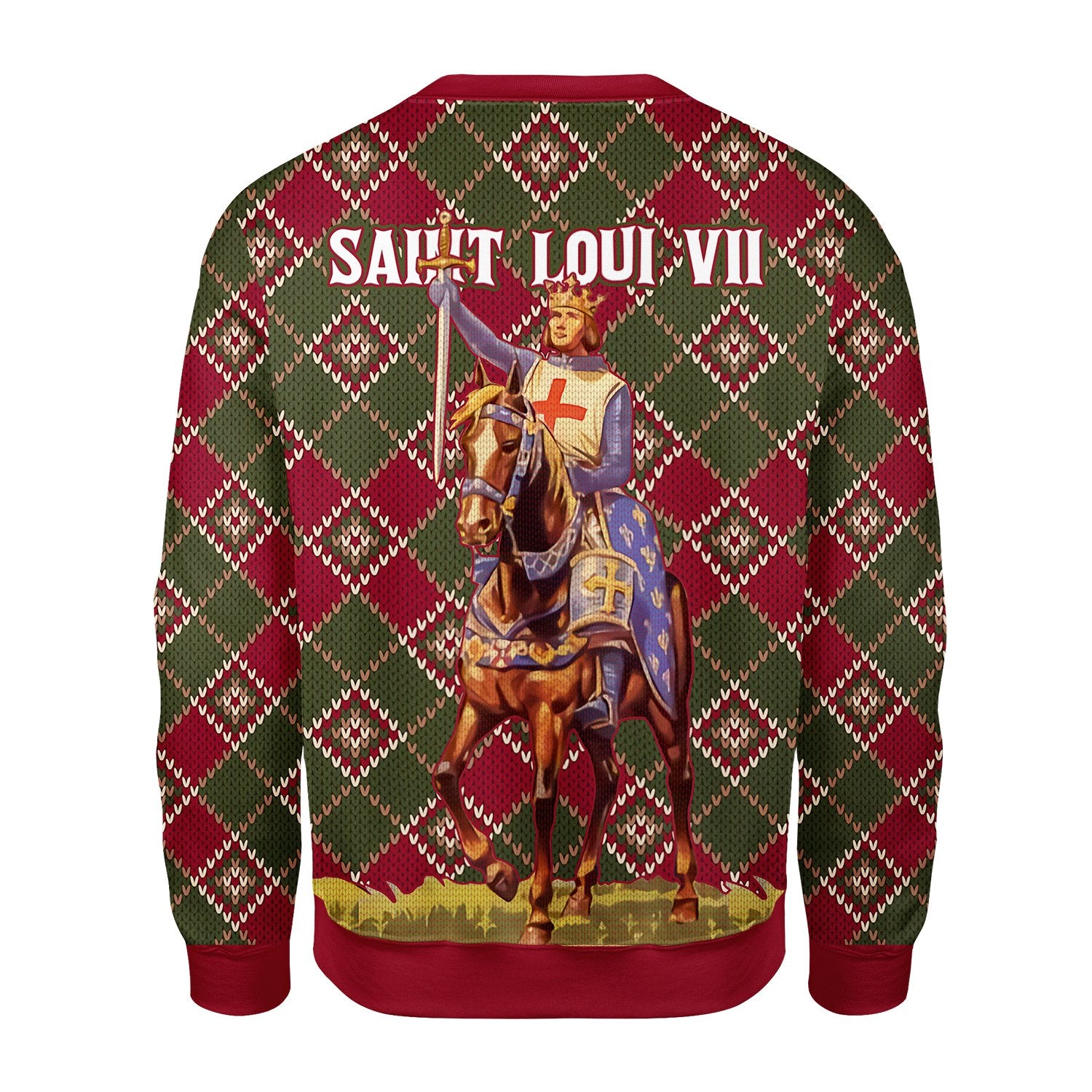 Customspig Christmas Sweater Saint Loui VII 3D Apparel