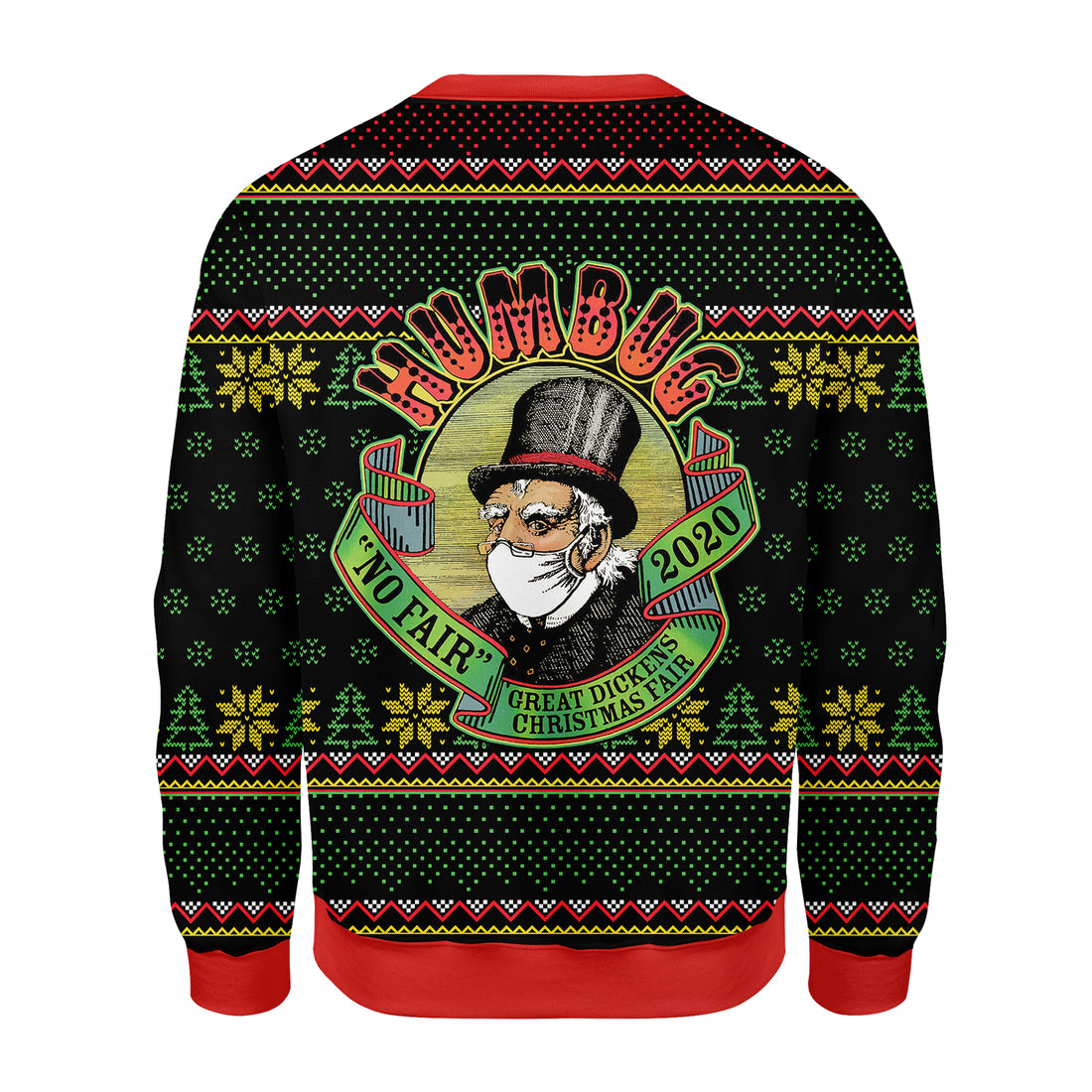 Customspig Christmas Sweater Humbug No Fair 2020 3D Apparel