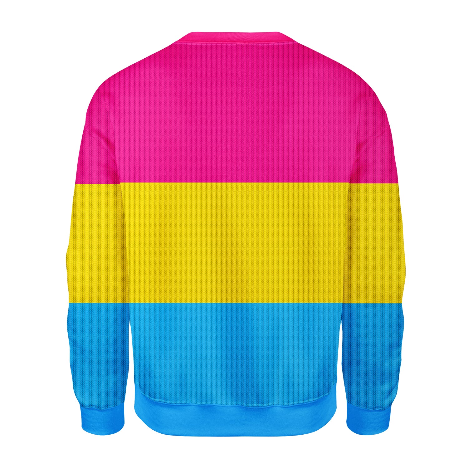 Customspig Christmas Sweater Pansexual Pride Flag 3D Apparel