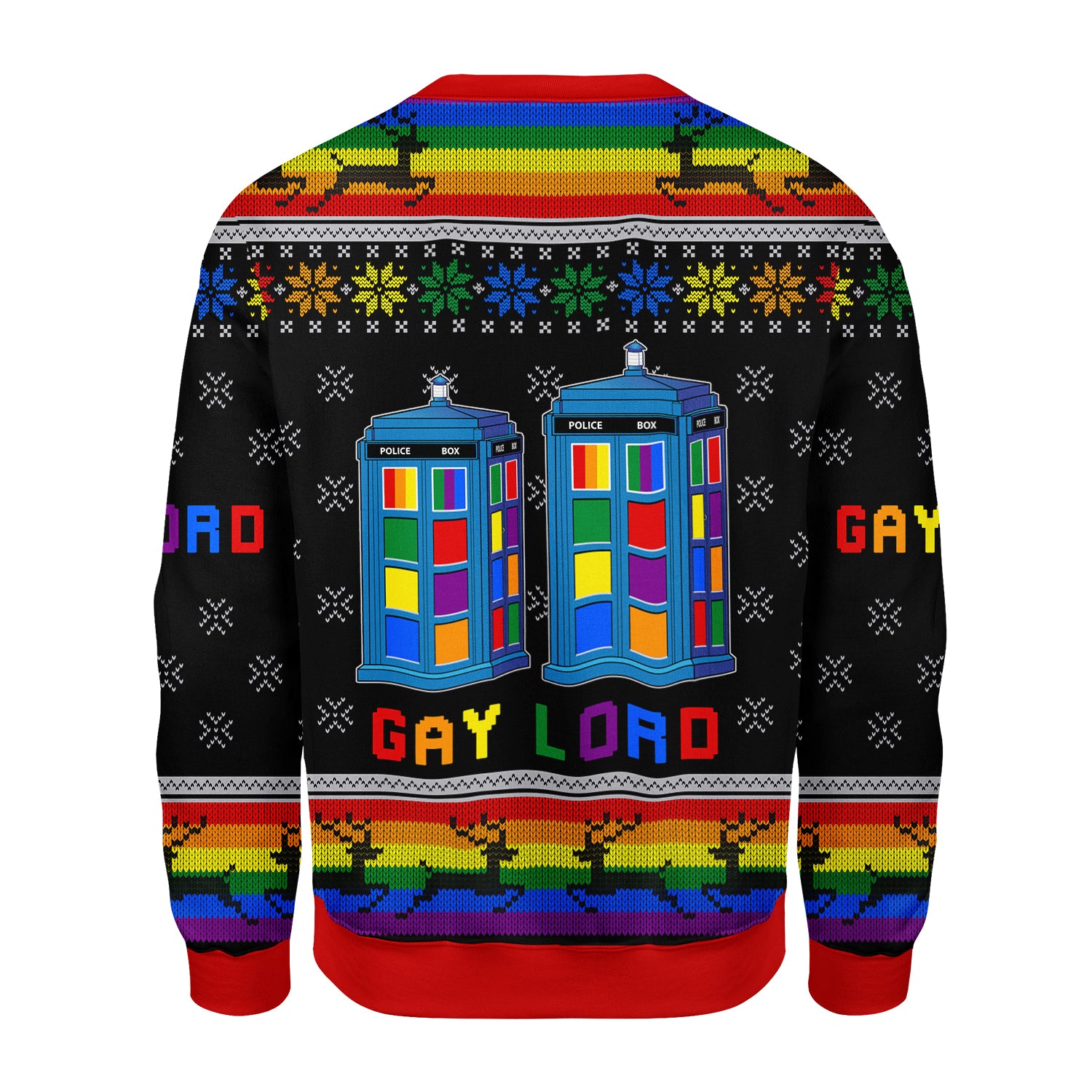 Customspig Christmas Sweater Gay Lord 3D Apparel
