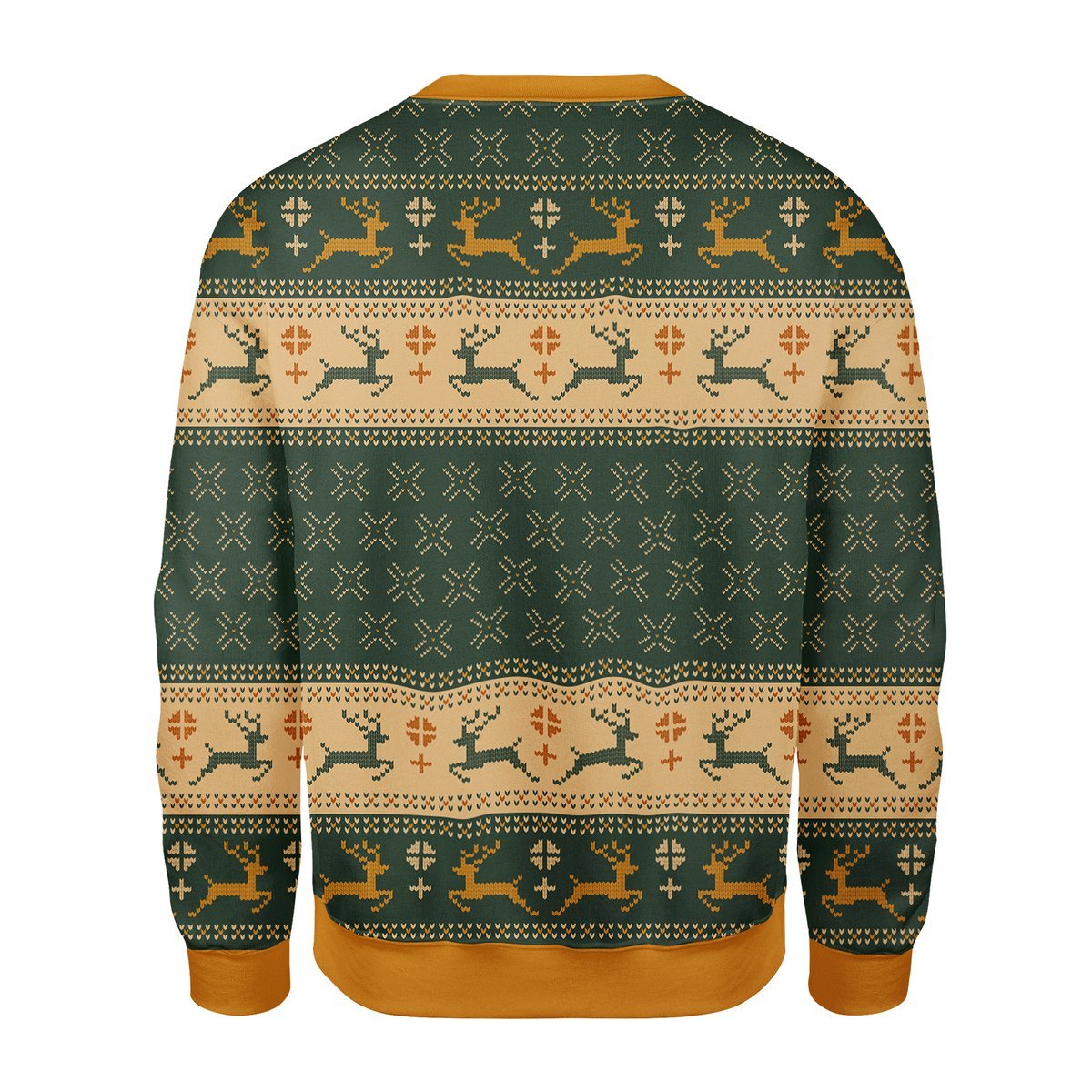 Gearhomies Christmas Unisex Sweater Leo Meme Ugly Christmas 3D Apparel