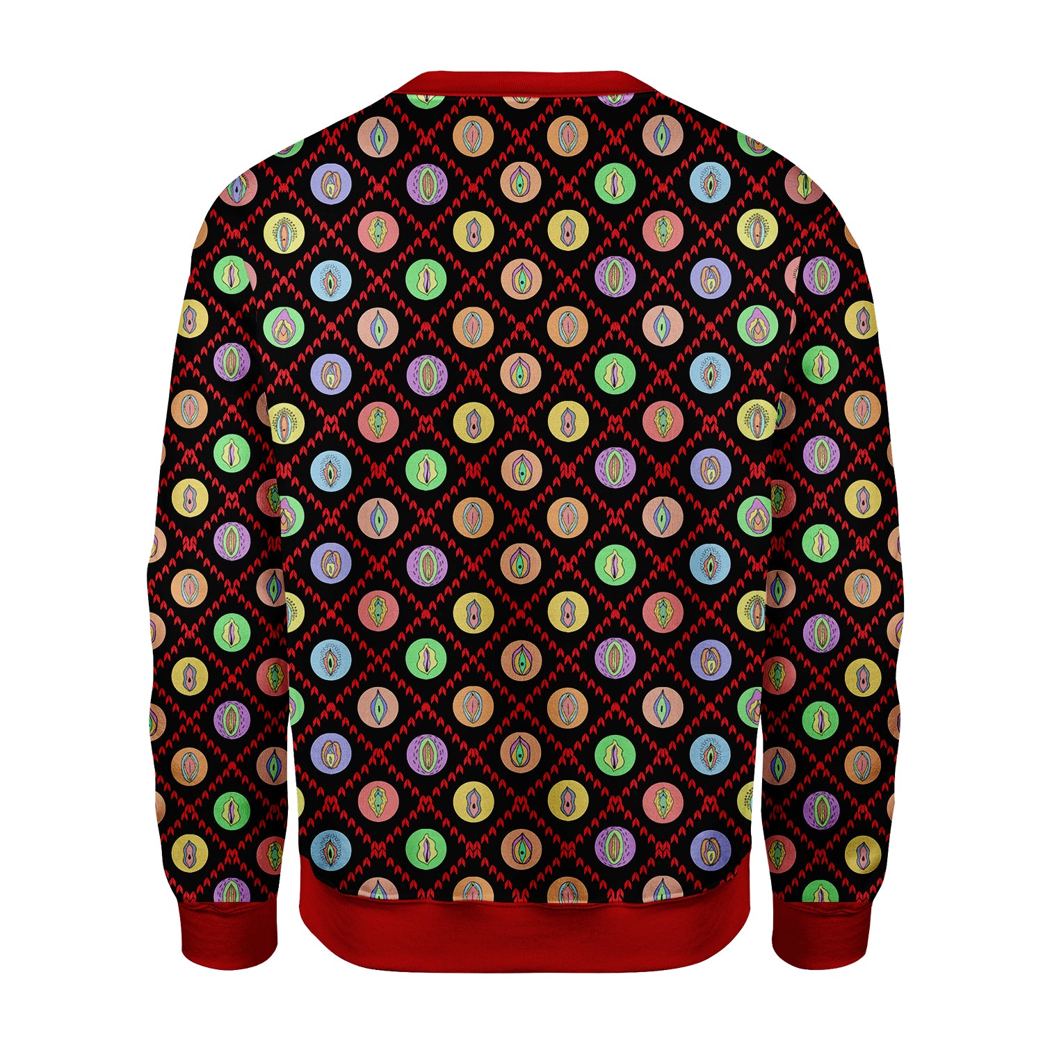Customspig Christmas Sweater Vagina 3D Apparel