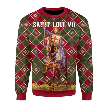 Customspig Christmas Sweater Saint Loui VII 3D Apparel