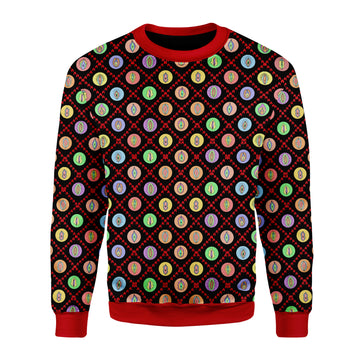 Customspig Christmas Sweater Vagina 3D Apparel