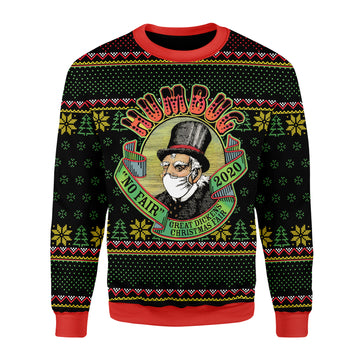 Customspig Christmas Sweater Humbug No Fair 2020 3D Apparel