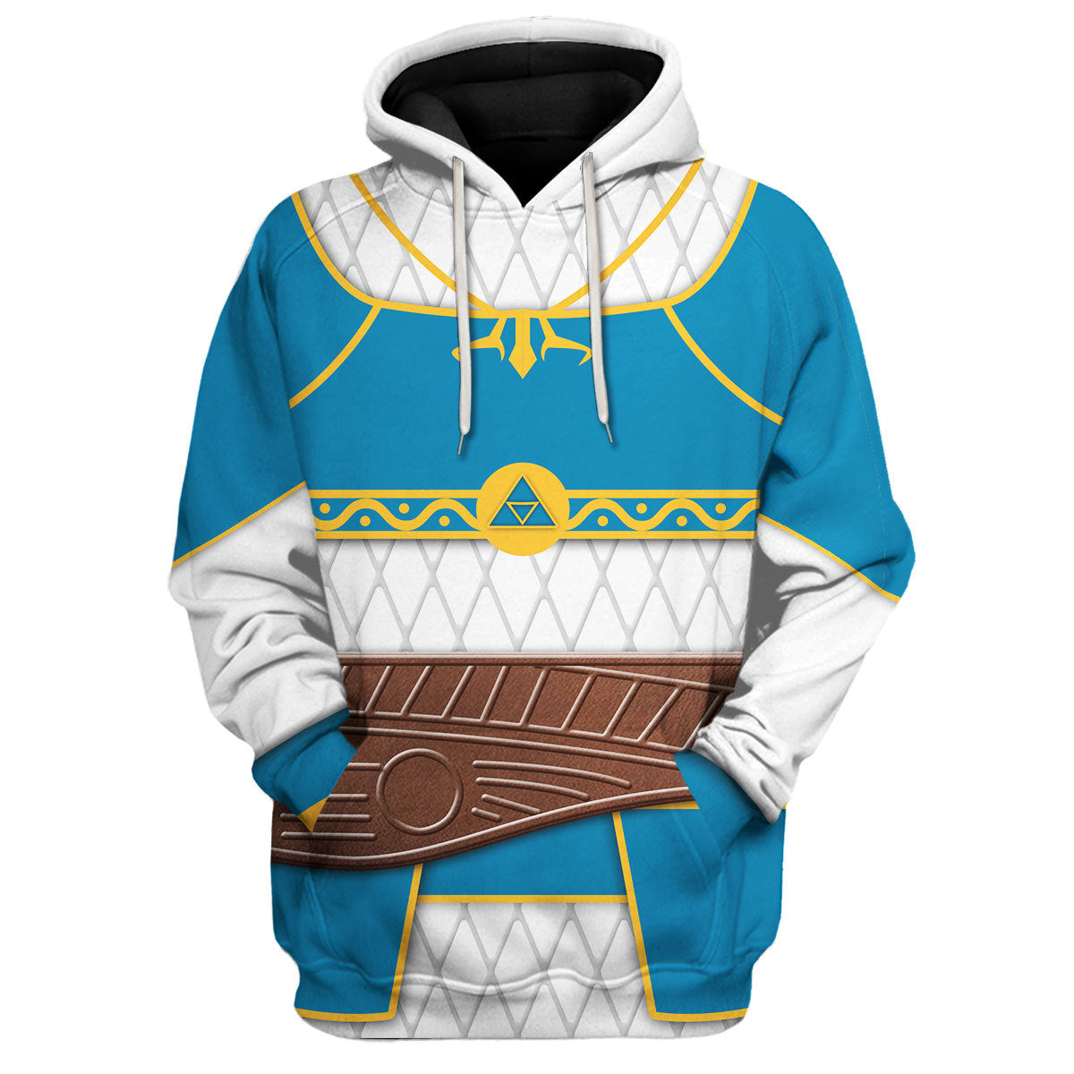 CustomsPig Princess Zelda 2 Costumes Hoodie Sweatshirt T-Shirt Tracksuit