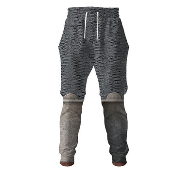 Heraldic Knight Black Sweatpants