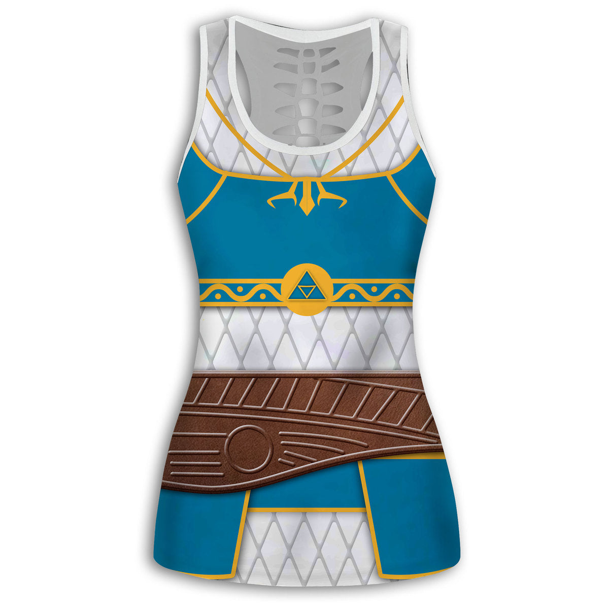 CustomsPig Princess Zelda The Legend Of Zelda Tank Top & Leggings