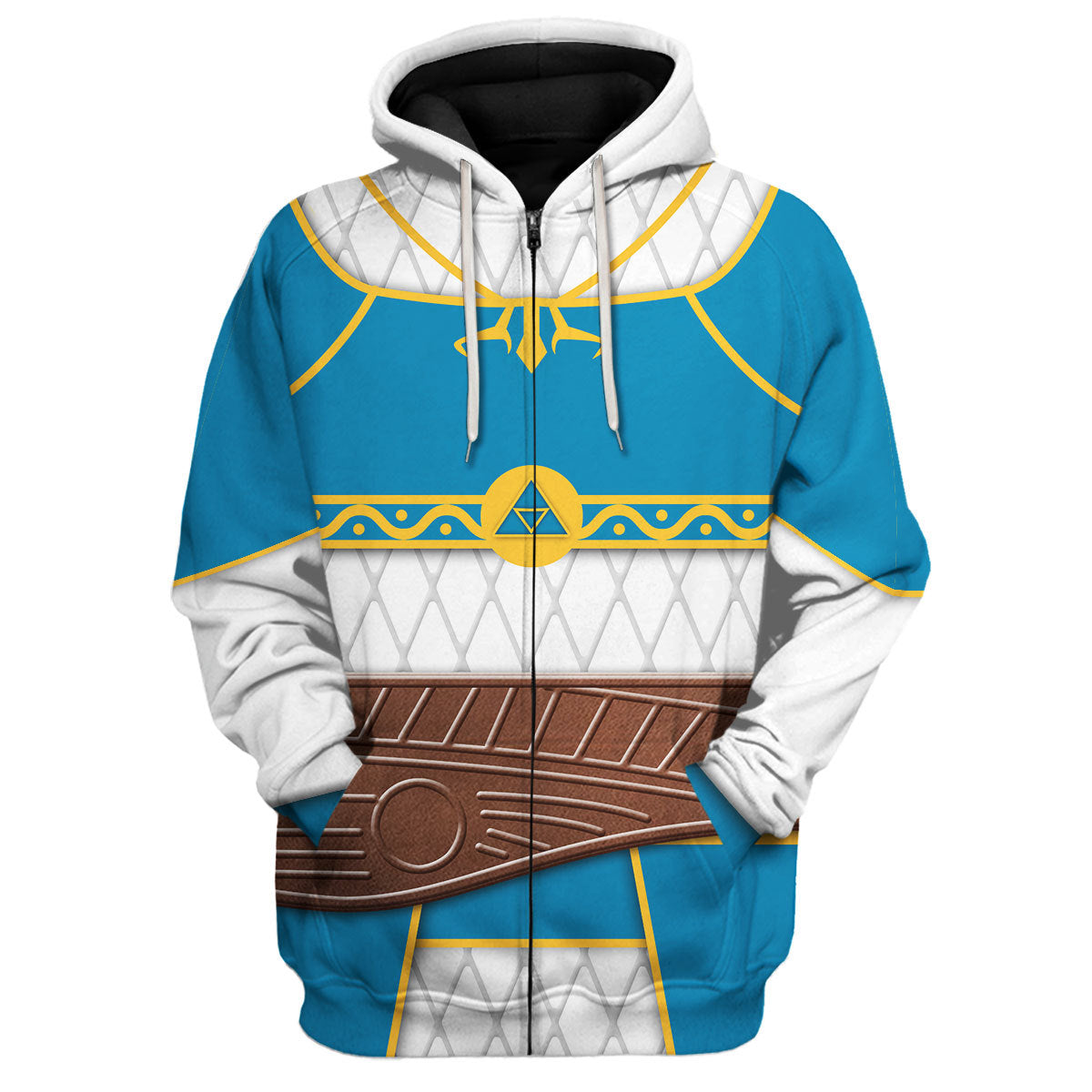 CustomsPig Princess Zelda 2 Costumes Hoodie Sweatshirt T-Shirt Tracksuit